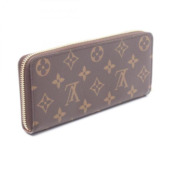 LOUIS VUITTON Brown Monogram Leather Wallet - Picture 2 of 5